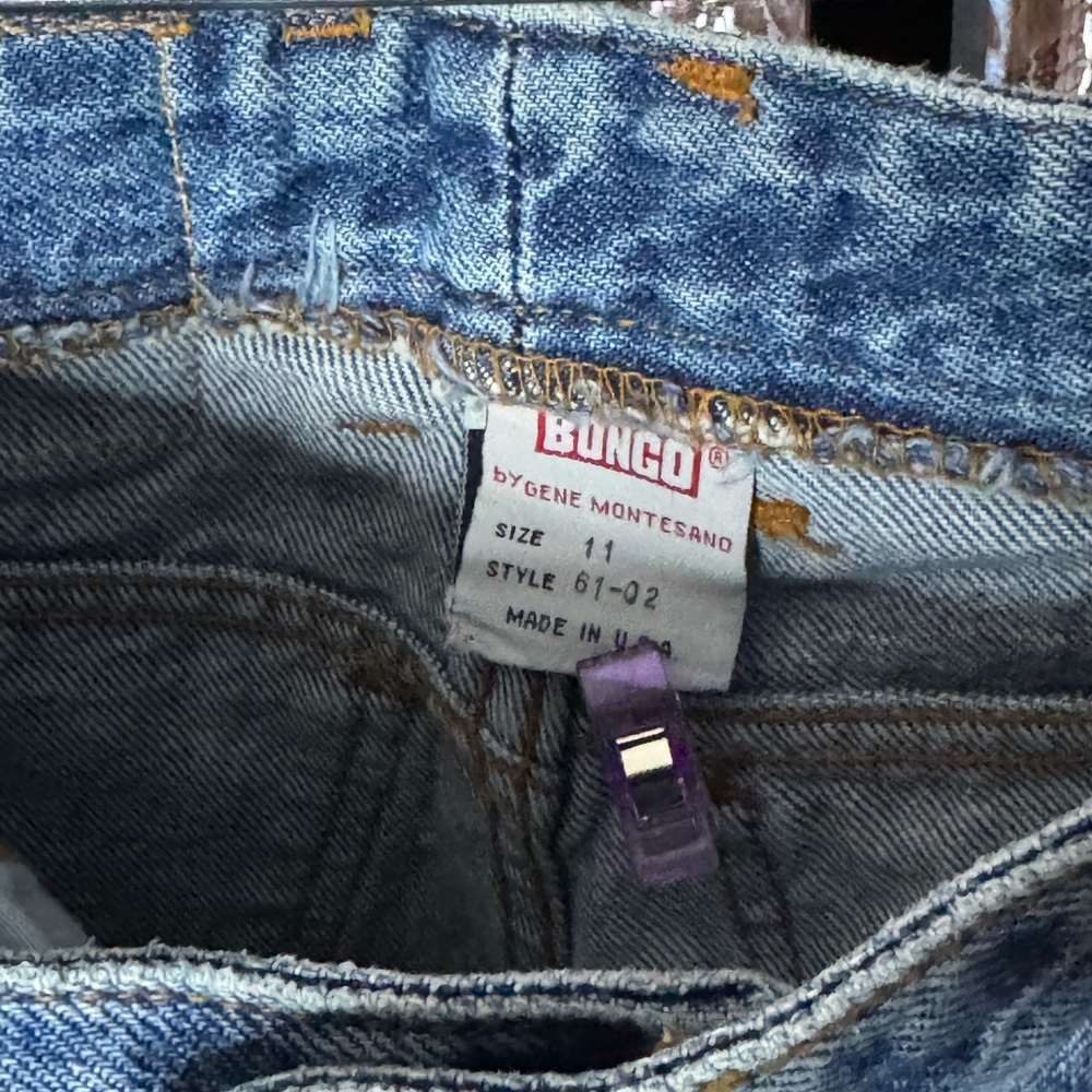 VTG BONGO High Rise Blue Jeans - Picture 3 of 7